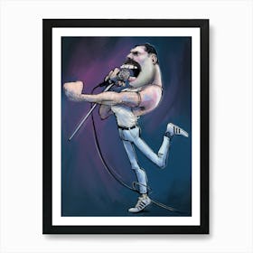 Freddie Mercury Art Print