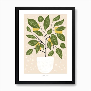 Lemon Tree Art Print