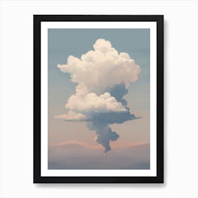 Cloudy Sky Art Print