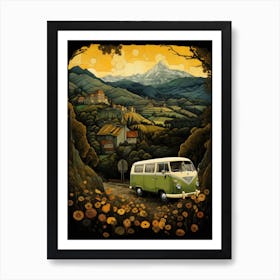 Vw Bus Art Print