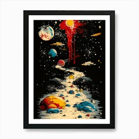 Space Ripper Art Print