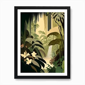 Hidden Paradise Jungle 2 Rousseau Inspired Art Print