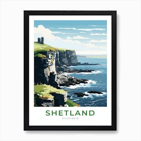 Scotland Shetland Travel 1 Art Print