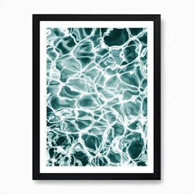 Water Pattern Art Print