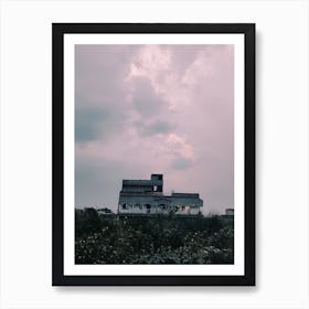 House In The Sky Art Print