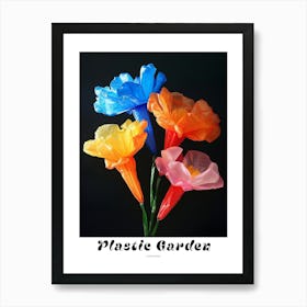 Bright Inflatable Flowers Poster Carnations 6 Art Print
