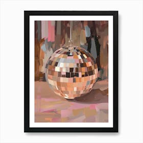 Disco Ball Art Print