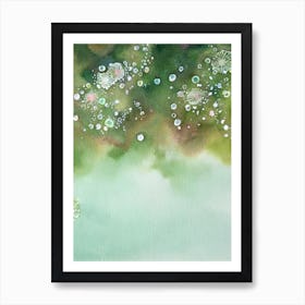 Moon Jellyfish II Storybook Watercolour Art Print