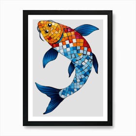 Koi Fish Art Print