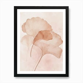 Ginkgo Leaves 24 Art Print