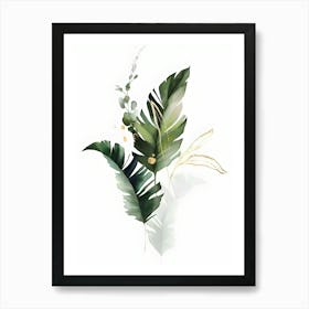 Tropical Leaves Art Print