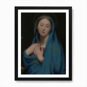 Virgin Of The Adoption Jean Auguste Dominique Ingres (French, 1780 1867) Art Print