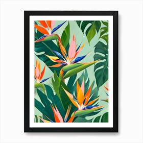 Birds In Paradise Art Print