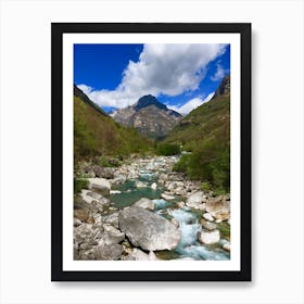 Mountain Stream Art Print