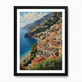 Positano 5 Art Print