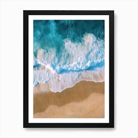 Beach - Beach Stock Videos & Royalty-Free Footage Art Print