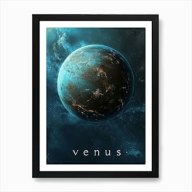 Venus Planet 1 Art Print