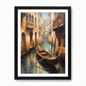 Venice Gondala Art Print