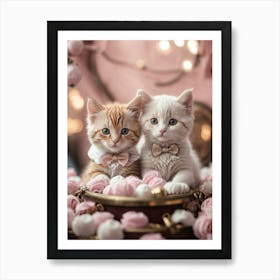 Cute Kittens Art Print