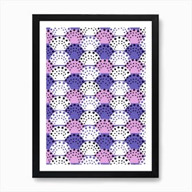 Rainbow Dots Art Print