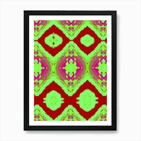 Psychedelic Pattern 10 Art Print