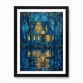 House In The Woods 11 Art Print