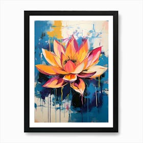 Lotus 10 Art Print