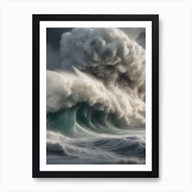 Wall Of Water Art Print