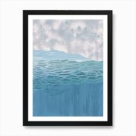 Ocean Surface Art Print