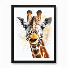 Giraffe Art Print