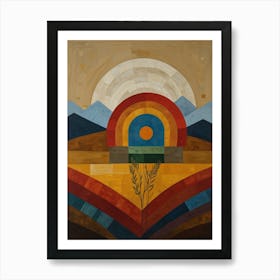 Rainbow In The Sky 3 Art Print