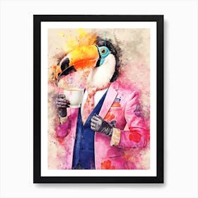 Toucan Canvas Print Art Print