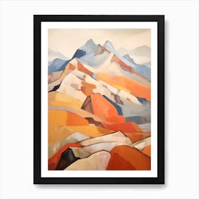 Mount Marcus Baker Usa 3 Mountain Painting Art Print