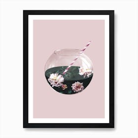 Blumenaquarium Art Print