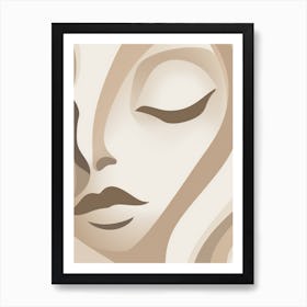 Portrait Of A Woman 20 Art Print