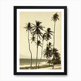 Boracay Beach Philippines Vintage Art Print