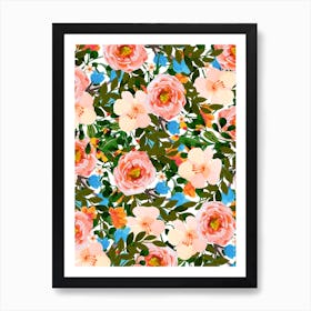 Rose Garden Art Print