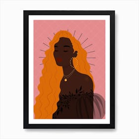 Renaissance Pink Art Print