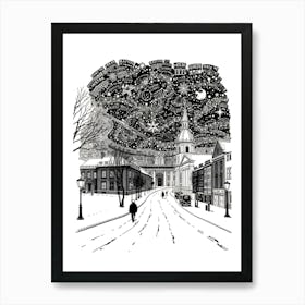 London Skyline 1 Art Print