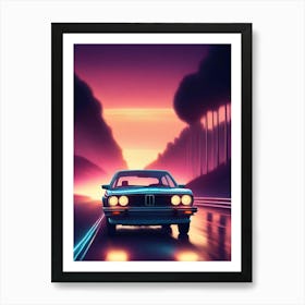 Bmw E30 Art Print