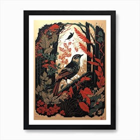 Bird In The Forest Art Print