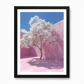 Pink Tree Art Print