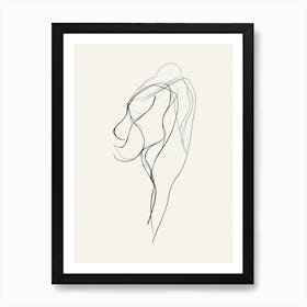 Woman'S Head 4 Art Print