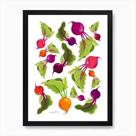 Beautiful Beetroot 1 Art Print