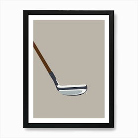 Golf Neutral Art Print