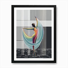 Dancer In The Rain Art Print