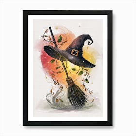 Witch Hat Art Print