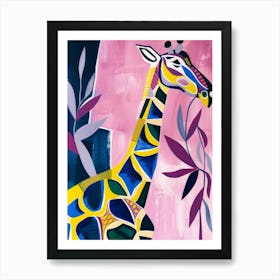 Giraffe 104 Art Print