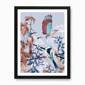 Birds Of Winter Poster