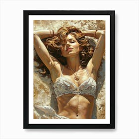 'Sexy Woman' 3 Art Print